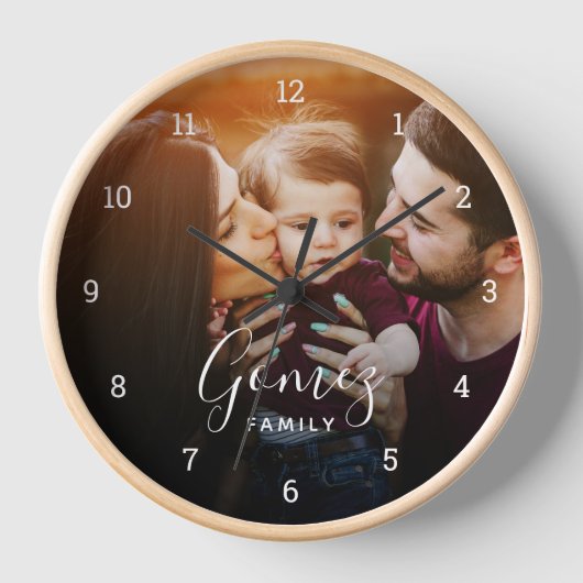 Mit Monogramm Überlagern von benutzerdefinierten F Uhr (Vorderseite)