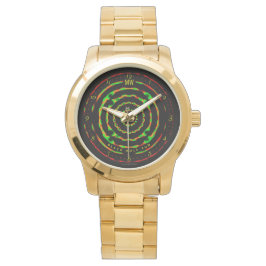 Mit Monogramm Uhr von Black Hole Sun