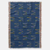 Mit Monogramm Ummantelungsbrief Decke (Vorderseite Vertikal)