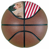 Mit Monogramm USA Flag Team Foto Patriotic America Basketball (Rechts)