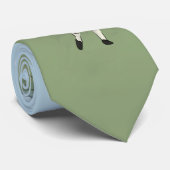 Mit Monogramm Vintage Golfart Krawatte (Gerollt)