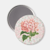 Mit Monogramm Vintager Traum Magnet (Vorderseite/Rückseite)