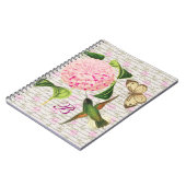 Mit Monogramm Vintager Traum Notizblock (Linke Seite)