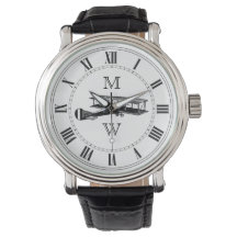 Mit Monogramm Vintages Flugzeug