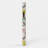 Mit Monogramm Vogel- und Schmetterlingsmuster Femi Case-Mate iPhone Hülle (Hinten/Rechts)