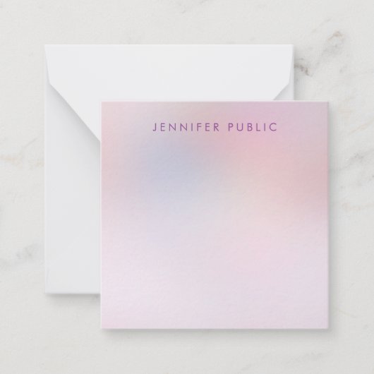 Mit Monogramm Vorlage für benutzerdefinierte Skrip (Vorderseite)