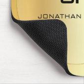 Mit Monogramm Vorlage für das benutzerdefinierte G Mousepad (Ecke)