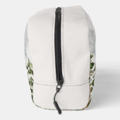 Mit Monogramm Wald und Gebirgslandschaft Wasserfar Waschbeutel (Rechts)