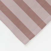 Mit Monogramm, warme Neutronen, braune und beige S Fleecedecke (Ecke)