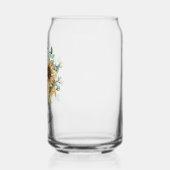 Mit Monogramm Wasserfarbe Vintag Rustikale Sonnenb Dosenglas (Links)