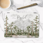 Mit Monogramm Wasserfarbengebirge und Wald iPad Air Hülle<br><div class="desc">Genießen Sie die Wildnis mit unserer Mit Monogramm Watercolor Mountain and Forest iPad Air Hüllen! Personalisieren Sie mit Ihrem Monogramm für eine Touch von rustikalem,  boho Stil. Trage die Natur,  wohin du auch gehst!</div>