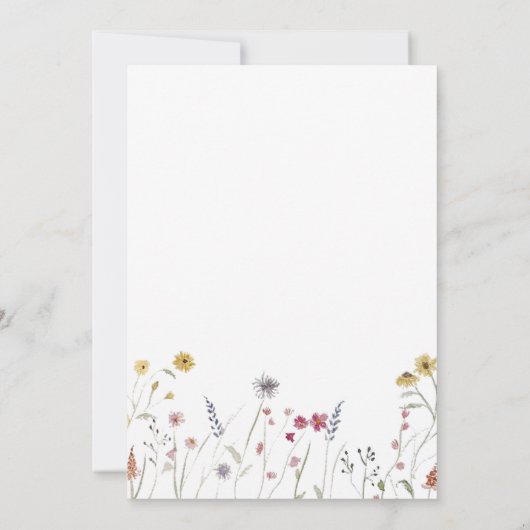 Mit Monogramm Wassernutzung Einladung (Rückseite)