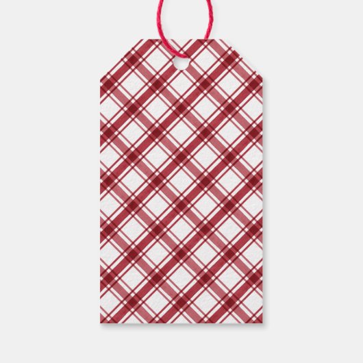 Mit Monogramm Weihnachten Geschenkanhänger (Rückseite)