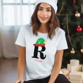 Mit Monogramm Weihnachten, personalisieren mit dem T-Shirt