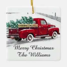 Mit Monogramm Weihnachtsdekoration Keramikornament