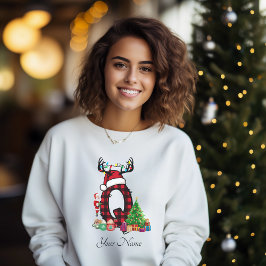 Mit Monogramm Weihnachtsfamilien personalisieren m T-Shirt