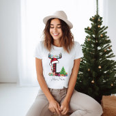 Mit Monogramm Weihnachtsfamilien personalisieren m T-Shirt