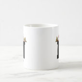 Mit Monogramm Weihnachtsferien Personalisiert Kaffeetasse (Mittel)