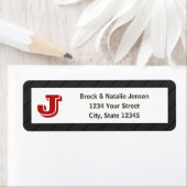 Mit Monogramm Weihnachtsrückgabedatum (Insitu)