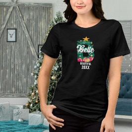 Mit Monogramm Weihnachtszeit B Name Bedeutung Tri-Blend Shirt