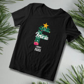 Mit Monogramm Weihnachtszeit F Erstpassung Tri-Blend Shirt