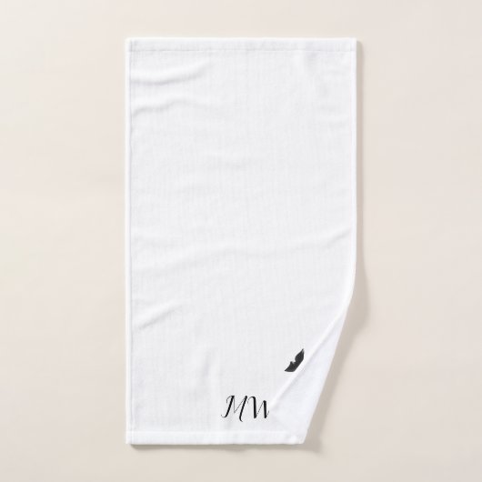 Mit Monogramm Whaldesign Badhandtuch Set (Handtuch)