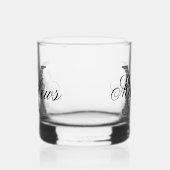 Mit Monogramm Whisky-Geschenk Whiskyglas (Links)