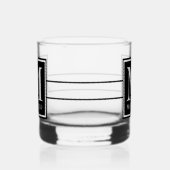 Mit Monogramm Whiskyglas (Links)