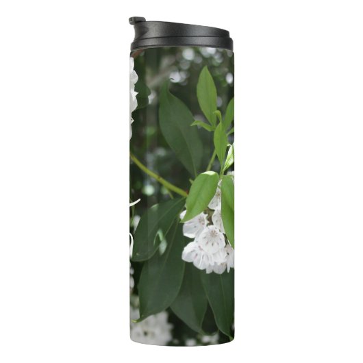 Mit Monogramm White Mountain Laurel Flasche (Nach rechts gedreht)
