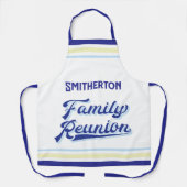 Mit Monogramm Wiedersehen Schürze (Vorderseite)