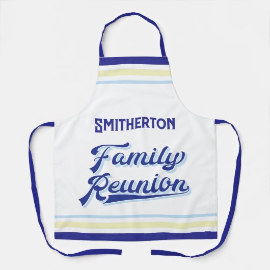 Mit Monogramm Wiedersehen Schürze (Vorderseite)