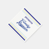 Mit Monogramm Wiedersehen Serviette (Ecke)