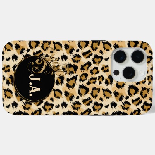 Mit Monogramm Wild One Case-Mate iPhone Case (Rückseite (Horizontal))