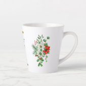 Mit Monogramm Xmas-Latte-Tasse-Gold-Brief Milchtasse (Rechts)