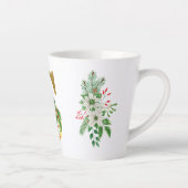 Mit Monogramm Xmas-Latte-Tasse-Gold-Brief Milchtasse (Rechts)