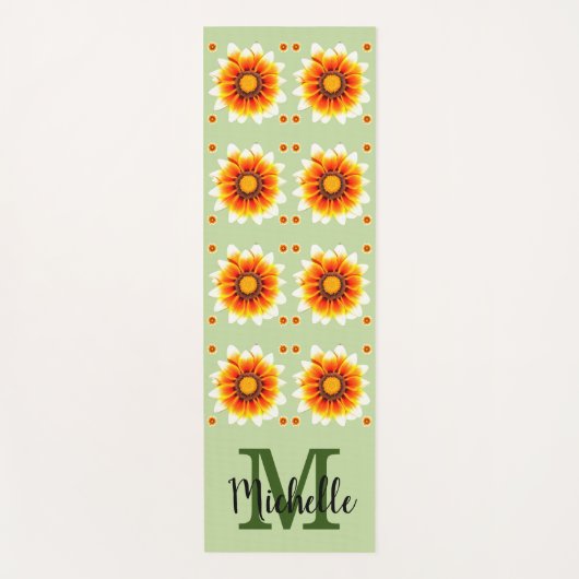 Mit Monogramm Yogamatte (Vorderseite)