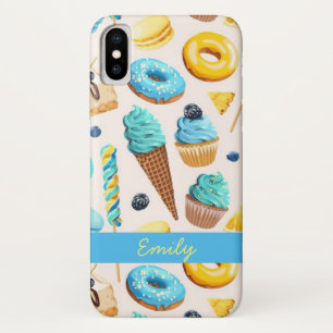 Mit Monogramm Yummy Ice Creme Donuts Cup Cake Case-Mate iPhone Hülle