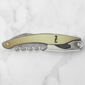 Mit Monogramm "Z"-Kellerschraube Kellnermesser (Rückseite)