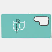 Mit Monogramm Zazzle Samsung Galaxy10 Handy Gehäus Galaxy Hülle (Rückseite (Horizontal))