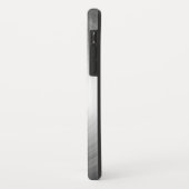 Mit Monogramm, zeitgemäßes Silberstrahlmuster Case-Mate iPhone Hülle (Hinten/Links)