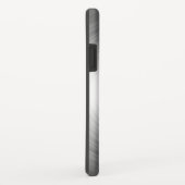 Mit Monogramm, zeitgemäßes Silberstrahlmuster Case-Mate iPhone Hülle (Hinten/Rechts)