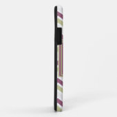 Mit Monogramm Zickzack Brille Case-Mate iPhone Hülle (Hinten/Rechts)