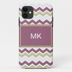 Mit Monogramm Zickzack Brille Case-Mate iPhone Hülle