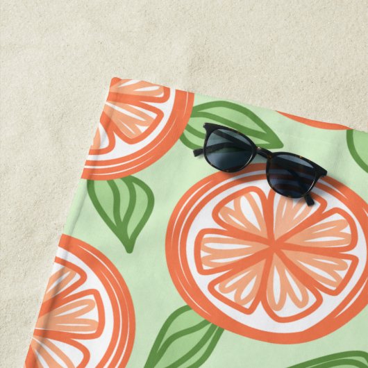 Mit Monogramm Zitronenschwarzbecken Strandtuch (Beispiel)