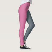 Mit Monogramm zwei Tonen Personalisiert Leggings (Rechts)