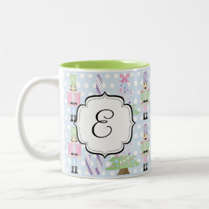 Mit Monogramm Zweifarbige Tasse