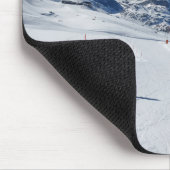 Mit Mt. Matterhorn in Zermatt Ski fahren, die Mousepad (Ecke)