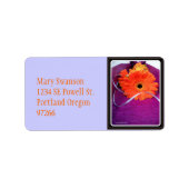 Mit Multifunktionsleiste verbunden - Adressetikett (Vorne)