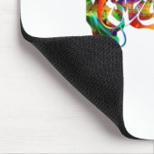 Mit Musik wird das Leben besser Mousepad (Ecke)