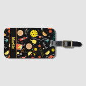 Mit Namen Dinks und 🍾 🥂 Drinks - pickleball Lugg Gepäckanhänger (Vorderseite (Horizontal))